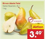 Birnen Abate Fetel bei Netto Marken-Discount im Sankt Sebastian Prospekt für 3,49 €