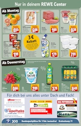 Hähnchenschenkel Angebot im aktuellen REWE Prospekt auf Seite 5