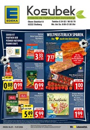 EDEKA Supermarkt Prospekt der aktuellen Woche mit 24 Seiten, gültig von 06.07.2026 bis 11.07.2026, in Stolberg und Umgebung Aktueller EDEKA Supermarkt Prospekt in Stolberg und Umgebung, "Aktuelle Angebote" mit 24 Seiten, 06.07.2026 - 11.07.2026