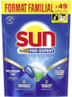Capsules lave-vaisselle 4 en 1 Pro-Expert* - Sun - Supeco à Villejuif Capsules lave-vaisselle 4 en 1 Pro-Expert* - Sun en promo chez Supeco Villejuif à 3,42 €