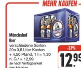 Aktuelles Bier Angebot bei nah und gut in Ansbach ab 12,99 €