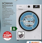 Waschmaschine WA7175 von Bomann im aktuellen V-Markt Prospekt für 229,00 €