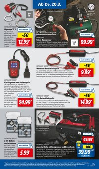Auto-Starthilfe Angebot im aktuellen Lidl Prospekt auf Seite 49