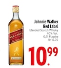 Red Label im EDEKA Prospekt Red Label von Johnnie Walker im aktuellen EDEKA Prospekt für 10,99 €