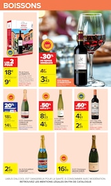 Promos Vin dans le catalogue "AU COEUR DU GOÛT" de Carrefour Vin en promo dans le catalogue Carrefour à la page 45