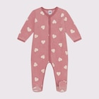 Pyjama en velours imprimé Rosewood - Petit bâteau en promo chez Aubert Blois à 24,50 €