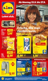 Aktueller Lidl Prospekt, "LIDL LOHNT SICH", mit Angeboten der Woche, gültig von 22.09.2025 bis 22.09.2025