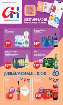 Coca Cola im Getränke Hoffmann Prospekt "Aktuelle Angebote" mit 8 Seiten (Falkensee)