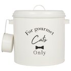 BOITE CROQUETTES GM CLUB CAT en promo chez Maisons du Monde BOITE CROQUETTES GM CLUB CAT dans le catalogue Maisons du Monde