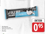 Sport-Protein-Bar von Max Balance für 0,95 € bei E center im Angebot Sport-Protein-Bar von Max Balance im aktuellen E center Prospekt