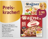 Big City Kansas City Chiefs oder Die Backfrische Mozzarella Angebote von Original Wagner bei tegut Augsburg für 1,99 €