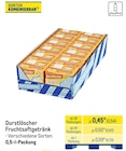 Fruchtsaftgetränk von Durstlöscher im aktuellen METRO Prospekt