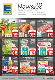 EDEKA Prospekt für Ennepetal (Stadt der Kluterhöhle) mit 24 Seiten EDEKA Prospekt für Ennepetal (Stadt der Kluterhöhle): "Aktuelle Angebote", 24 Seiten, 04.08.2025 - 09.08.2025