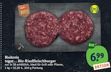 Bio-Rindfleischburger im Angebot bei tegut in Schwäbisch Gmünd Bio-Rindfleischburger Angebote von tegut... bei tegut Schwäbisch Gmünd für 6,99 €