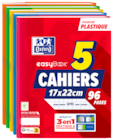 Intermarché Rouen - Promo Lot 5 cahiers easybook 17x22cm Promo Lot 5 cahiers easybook 17x22cm à 6,23 € dans le catalogue Intermarché à Rouen