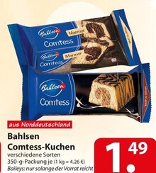 Bahlsen Comtess-Kuchen bei famila Nordost in Stade Bahlsen Comtess-Kuchen im Angebot bei famila Nordost Stade für 1,49 €