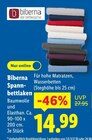 Spannbettlaken im Angebot bei Lidl in Eisenach Spannbettlaken Angebote von biberna bei Lidl Eisenach für 14,99 €