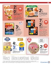 Promos Jambon Cru dans le catalogue "Vague de fraîcheur sur votre budget" de E.Leclerc Jambon Cru en promo dans le catalogue E.Leclerc à la page 49