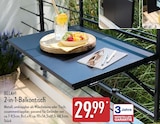 Aktuelles 2-in-1-Balkontisch Angebot bei ALDI Nord in Oberhausen ab 29,99 €