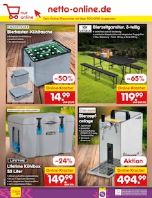 Gartensitzmöbel im Netto Marken-Discount Prospekt "Aktuelle Angebote" mit 63 Seiten (Bremen)