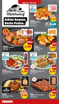 Grillfleisch im Penny Prospekt "Wer günstig will, muss Penny." mit 32 Seiten (Lübeck)