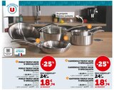 Poêle Triply 20cm - U SPECIALISTE - Hyper U à La Rochelle Poêle Triply 20cm - U SPECIALISTE en promo chez Hyper U La Rochelle à 18,74 €