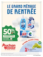 Prospectus Supermarchés Auchan Supermarché en cours à Saint-Alban-de-Roche et alentours, "LE GRAND MÉNAGE DE RENTRÉE", 16 pages, 08/09/2026 - 12/09/2026 Catalogue Supermarchés Auchan Supermarché en cours à Saint-Alban-de-Roche et alentours, "LE GRAND MÉNAGE DE RENTRÉE", 16 pages, 08/09/2026 - 12/09/2026
