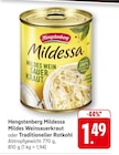Mildessa Mildes Weinsauerkraut Angebote von Hengstenberg bei EDEKA Mannheim für 1,49 €