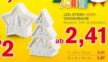 LED-Stern oder Tannenbaum