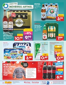 Coca Cola im Netto Marken-Discount Prospekt "Aktuelle Angebote" mit 63 Seiten (Albstadt)