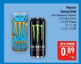 Energy Drink Angebote von Monster bei Marktkauf Bautzen für 0,89 €