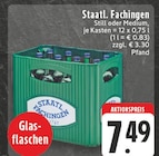 Aktuelles Staatl. Fachingen Angebot bei EDEKA in Duisburg ab 7,49 €