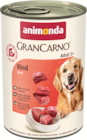 GranCarno Adult Rind Pur von Animonda für 1,49 € bei Fressnapf im Angebot GranCarno Adult Rind Pur von Animonda im aktuellen Fressnapf Prospekt