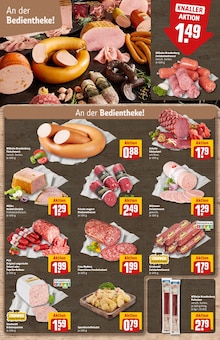 Wurst im REWE Prospekt "Dein Markt" mit 30 Seiten (Neuss)