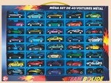 Set 40 voitures métal 1/64ème - TEAM BOLIDE en promo chez Intermarché Hyper Poitiers à 15,90 €