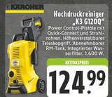 Hochdruckreiniger "K3 G120Q" im Angebot bei E center in Duisburg Hochdruckreiniger "K3 G120Q" Angebote von Kärcher bei E center Duisburg für 124,99 €