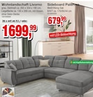 Wohnlandschaft Livorno oder Sideboard Palermo Angebote bei Die Möbelfundgrube Kaiserslautern für 679,99 €