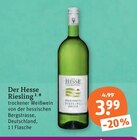 Der Hesse Riesling von Hesse im aktuellen tegut Prospekt