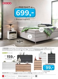 Boxspringbett im XXXLutz Möbelhäuser Prospekt NR.1 BEIM PREIS auf S. 24