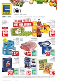EDEKA Prospekt für Tauberbischofsheim mit 38 Seiten EDEKA Prospekt für Tauberbischofsheim: "Wir lieben Lebensmittel!", 38 Seiten, 24.08.2026 - 29.08.2026