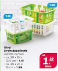 Drehstapelkorb von Rival im aktuellen Netto mit dem Scottie Prospekt für 1,19 €