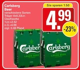 Carlsberg Beer Angebote bei WEZ Löhne für 4,99 €