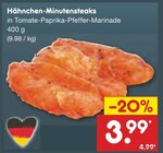 Aktuelle Steak Angebote bei Netto Marken-Discount in Duisburg Aktuelles Hähnchen-Minutensteaks Angebot bei Netto Marken-Discount in Duisburg ab 3,99 €