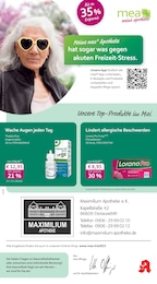 mea - meine apotheke Prospekt für Donauwörth: "Unsere Mai-Angebote", 4 Seiten, 01.05.2026 - 31.05.2026