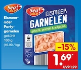 Aktuelles Eismeer- oder Party-Garnelen Angebot bei Netto Marken-Discount in Frankfurt (Main) ab 1,69 €