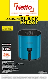 Prospectus Netto "LA SEMAINE BLACK FRIDAY", 1 page, 27/11/2024 - 04/12/2024