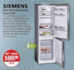 Kühl-/Gefrierkombination KG36EALCA von Siemens für 599,00 € bei V-Markt im Angebot Kühl-/Gefrierkombination KG36EALCA von Siemens im aktuellen V-Markt Prospekt