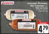 Gyrossuppe, Pizzasuppe, Käse-Lauchsuppe oder Chili con Carne im Angebot bei EDEKA in Aachen Gyrossuppe, Pizzasuppe, Käse-Lauchsuppe oder Chili con Carne Angebote von Rasting bei EDEKA Aachen für 4,79 €