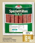 Spezialitäten Landjäger bei Marktkauf im Stuttgart Prospekt für 6,66 €