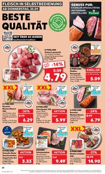 Steak im aktuellen Kaufland Prospekt (Darmstadt) Steak im Kaufland Prospekt "Hier bin ich richtig" mit 60 Seiten (Darmstadt)
